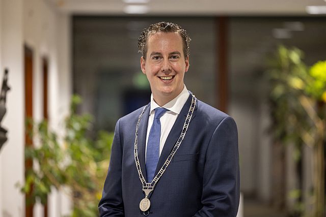 foto burgemeester Arjen Maathuis