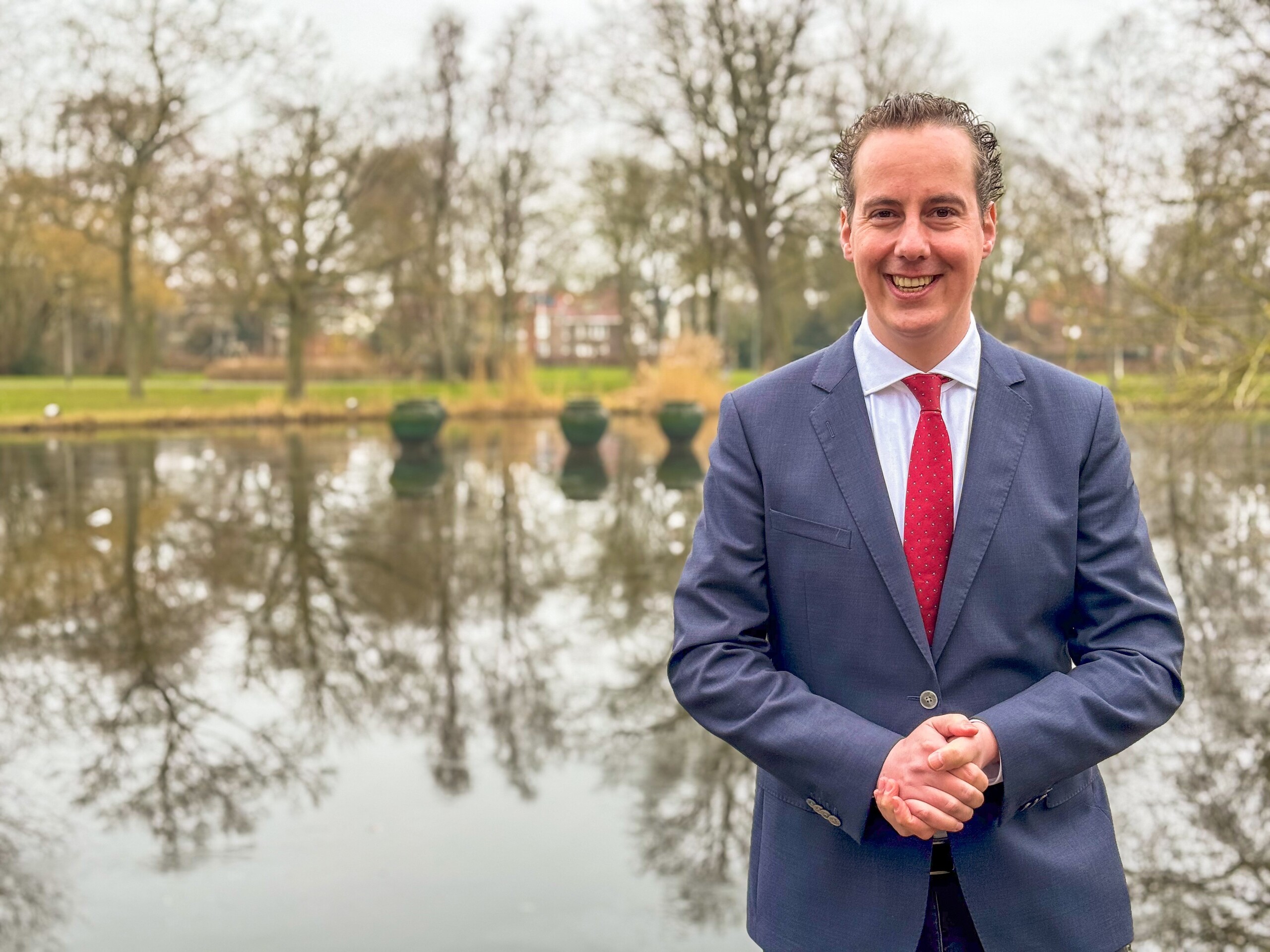 Burgemeester Arjen Maathuis