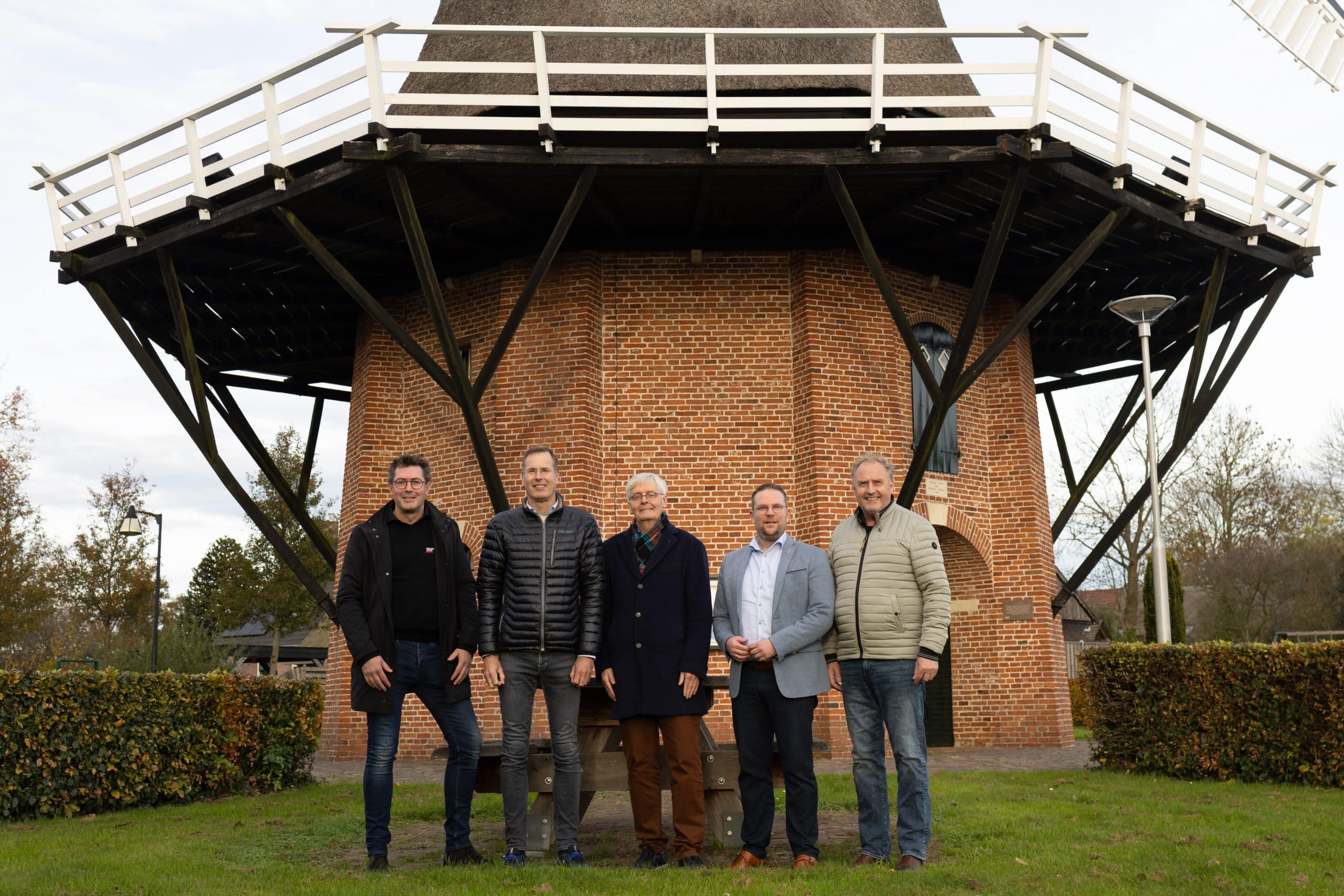 v.l.n.r.: Marc Jan van der Linden, Klaas de Vries, Ko Scheele, Niels Strolenberg, Martin van Setten.