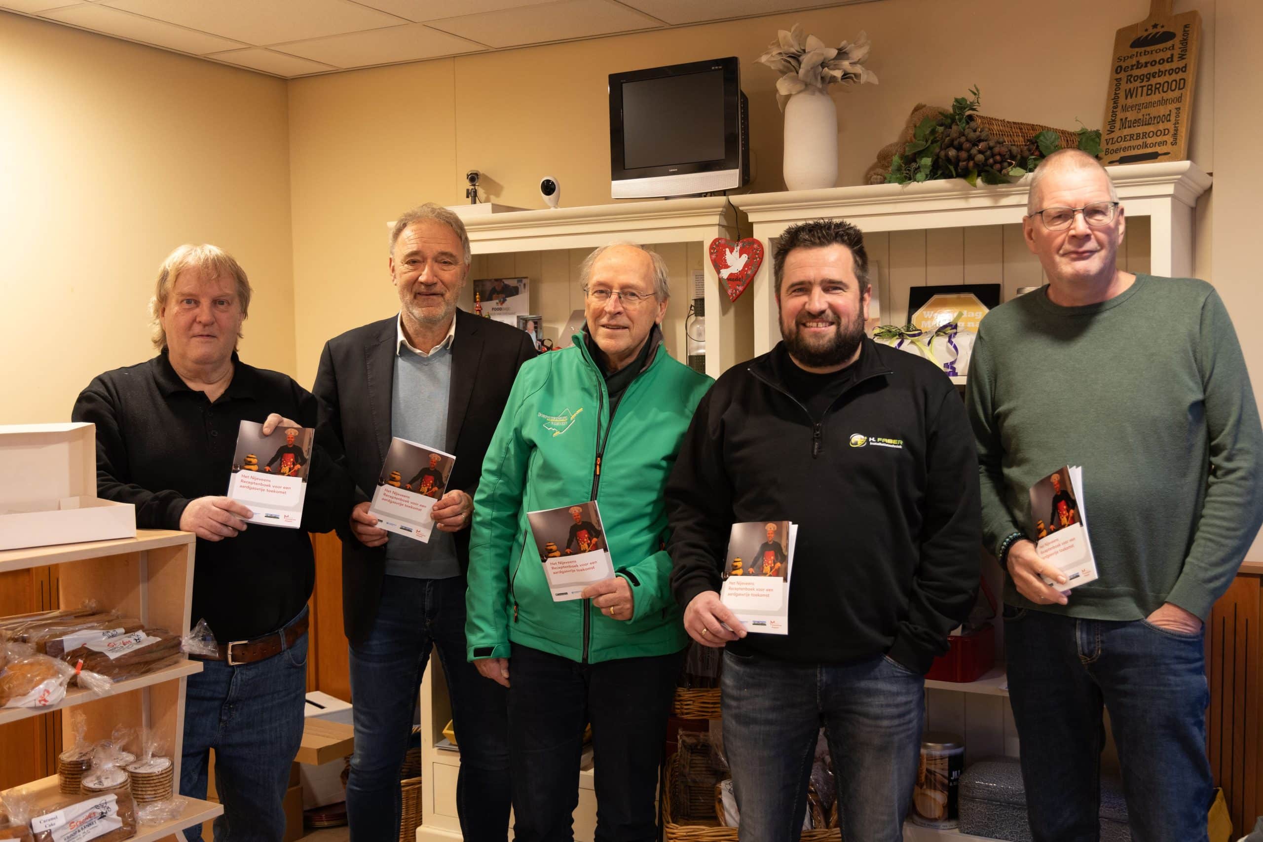 overhandiging duurzaam receptenboek