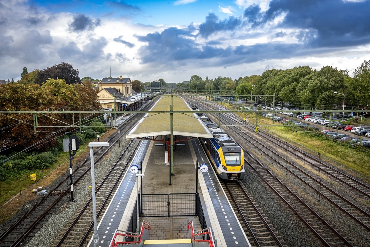 Foto van het station -